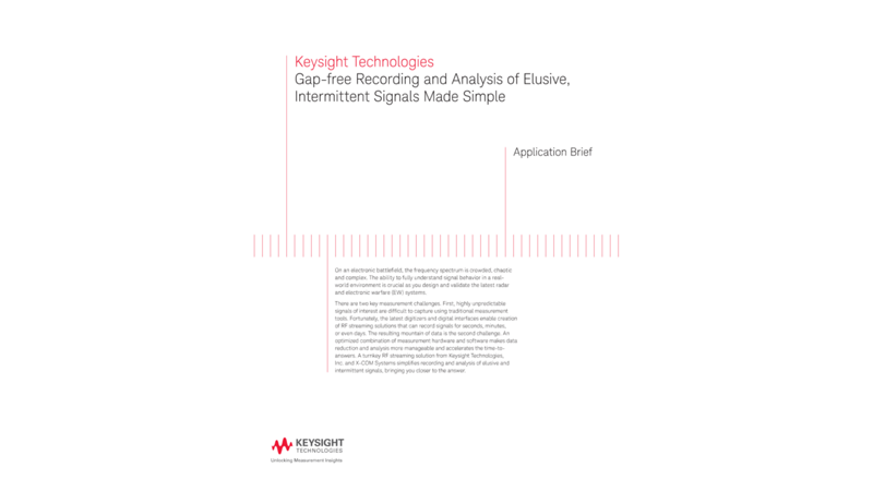 Simplify Recording and Analysis of Intermittent Signals